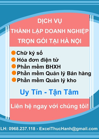 Dá»‹ch vá»¥ thÃ nh láº­p doanh nghiá»‡p trá»n gÃ³i táº¡i HÃ  ná»™i